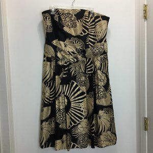 NEW Talbots Womens  Strapless Dress  18